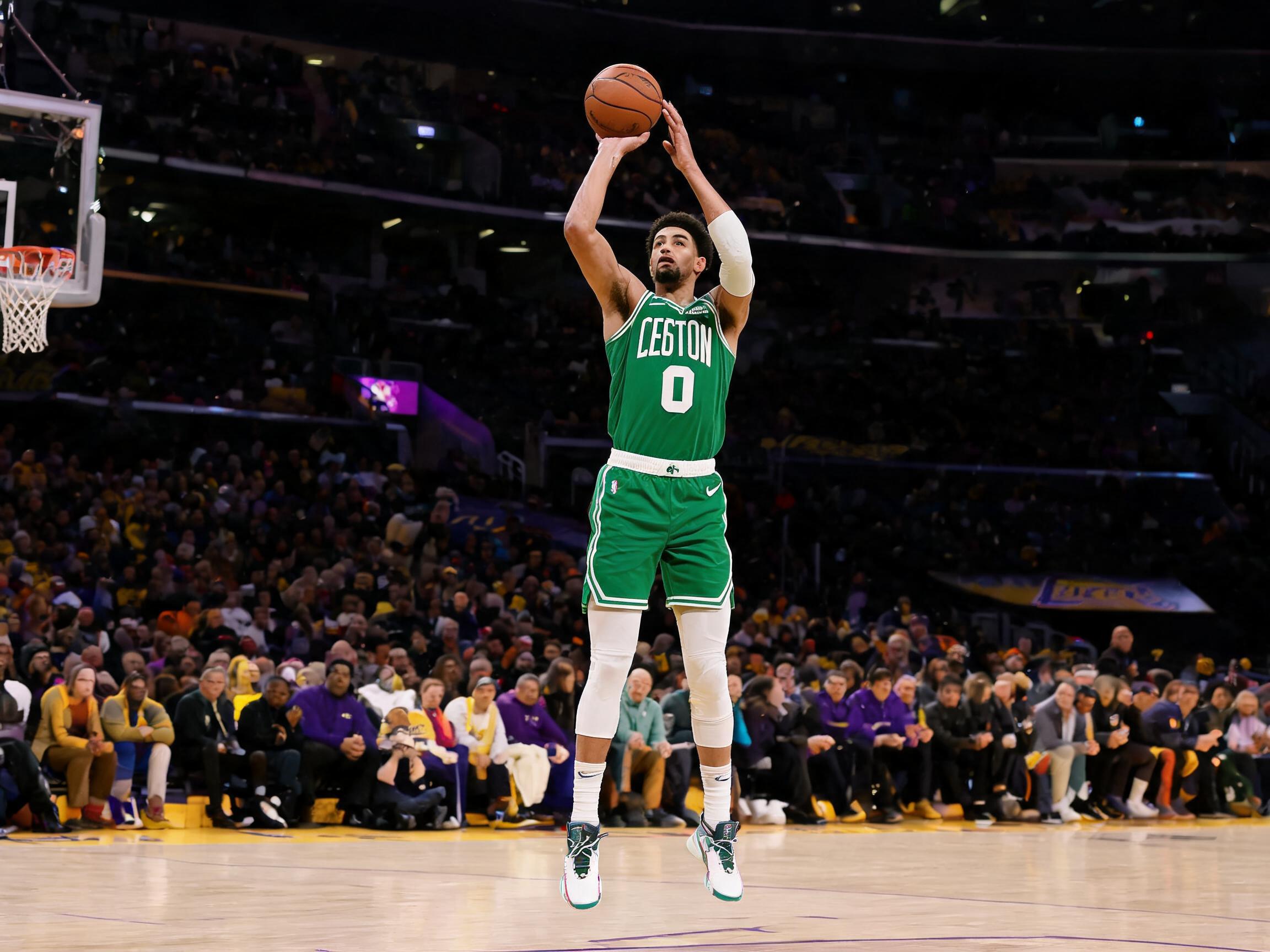 NBA 湖人vs凯尔特人集锦